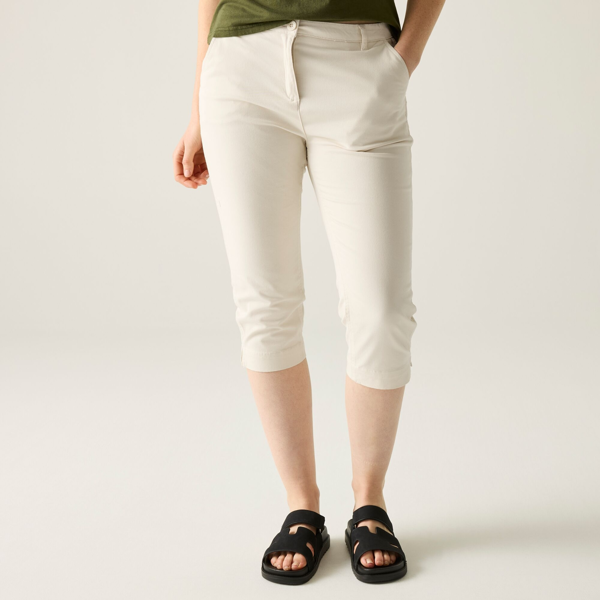 Regatta Women's Bayletta Capri Trousers - Light Vanilla