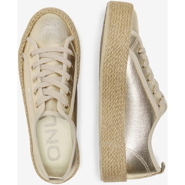 ONLY IDA-1 Cotton Women's Gold Trainers