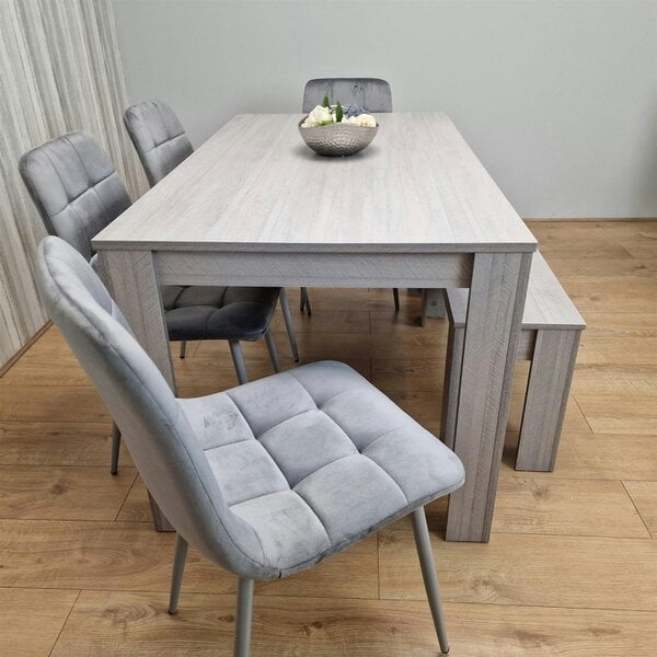 Kosy Koala Dining Table Set with 4 Chairs Dining Room, Kitchen table set of 4, and Bench