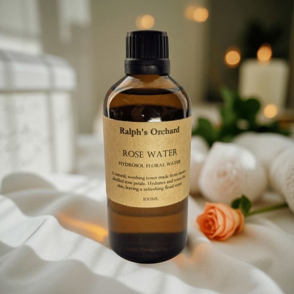 Ralph’s Orchard Rose Water (100ml) – Natural Skin Toner & Aromatherapy