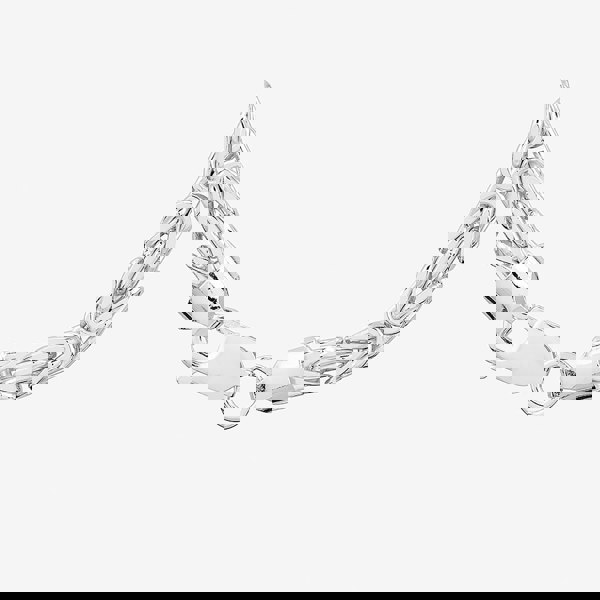 T. H. Baker Sterling Silver 22 Inch Byzantine Chain S1061-22