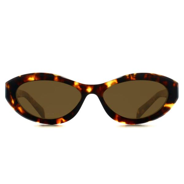 Prada Sunglasses PR26ZS 14L09Z Honey Tortoise Dark Brown