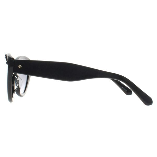 Kate Spade Sunglasses Juni/G/S Pearl 807 9O Black Dark Gray Gradient