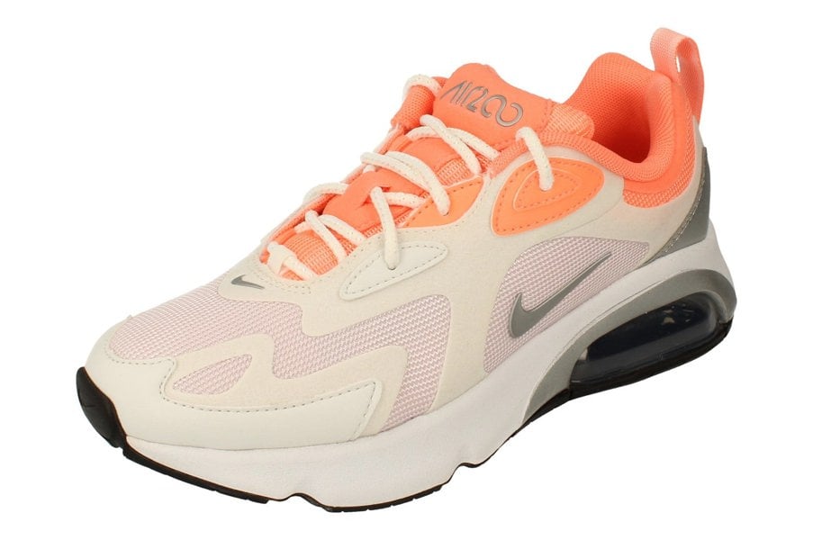 Nike Womens Air Max 200 Cj0629  103 - Summit White Metallic Silver 103 - Photo 0