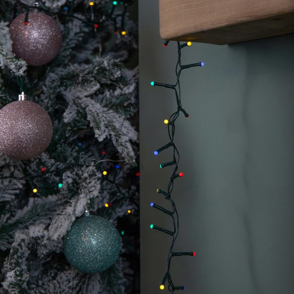 Samuel Alexander 9m 360 LED Battery Operated Christmas BerryBrights String Lights in Multi-Coloured