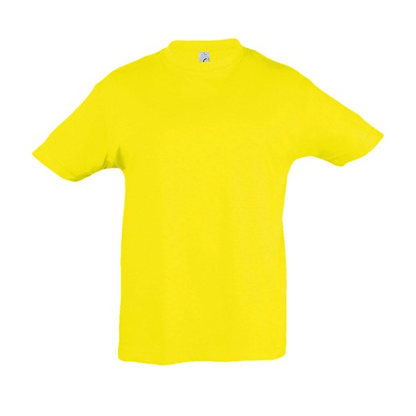 SOLS Kids Regent Short Sleeve T-Shirt - Lemon