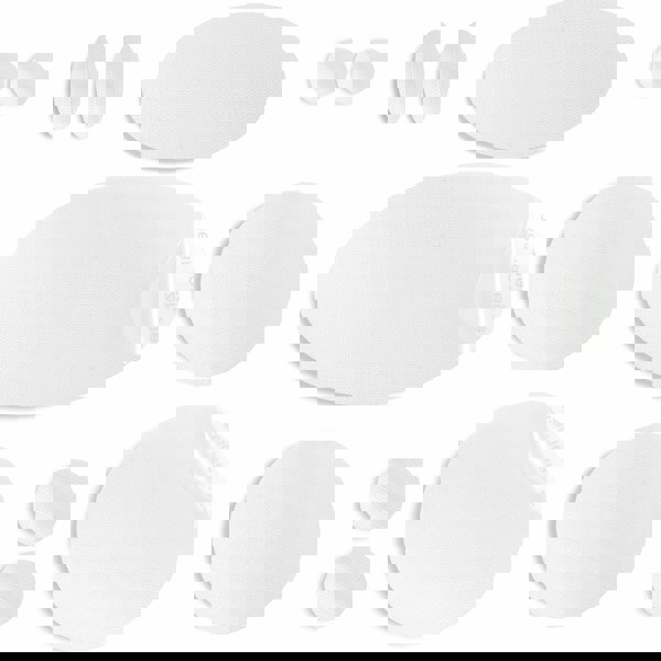 White Puffer Jacket Repair Patches | Waterproof, Pre-Cut, Self-Adhesive, Tear-Resistant (11 Pieces)