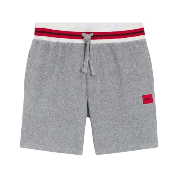 Hugo Mens Jaxon Cotton Blend Lounge Shorts - Grey - 
