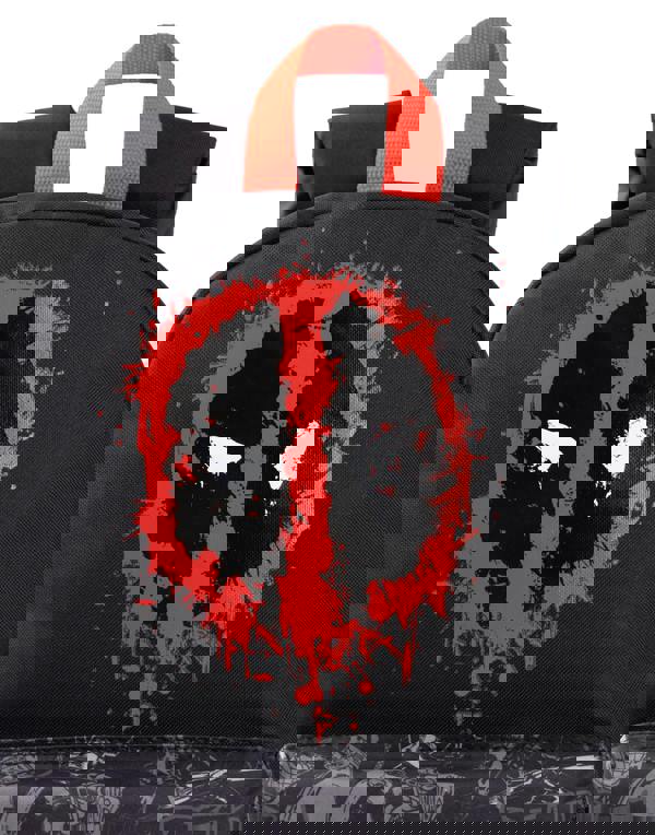 Marvel Boys Black Deadpool Backpack (One Size)