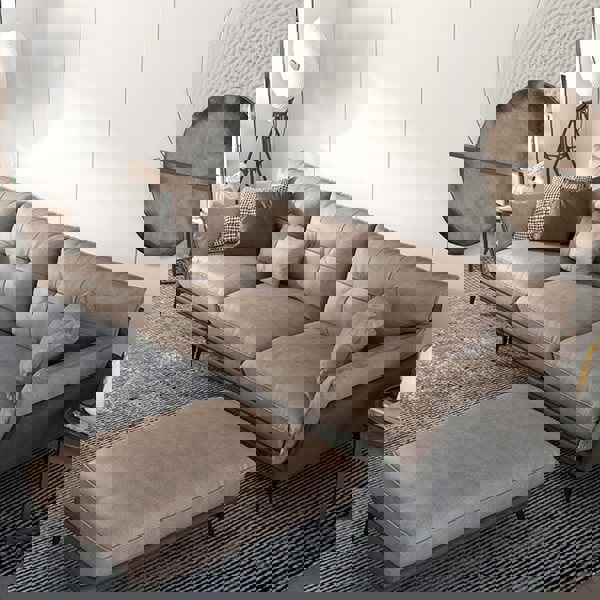 Ozzie Two Seater, Three Seater, Four Seater Sofa, Leathaire-Weilai Concept-Weilai Concept