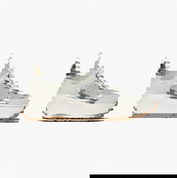 FitFlop F-MODE  SUEDE/KNIT Womens Trainers Urban White/French Grey