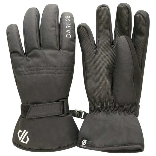 Dare 2B Childrens/Kids Zippy Ski Gloves - Black