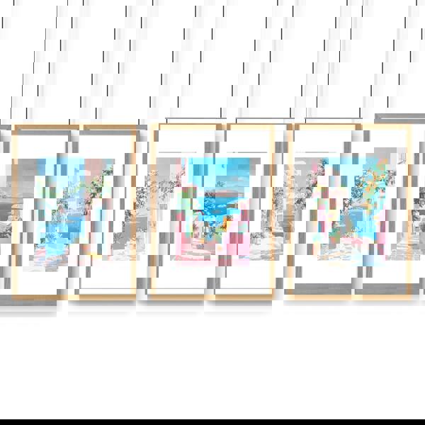 Wall Paintings In Living Room | Set of 3 Beach Decor Wall art Prints