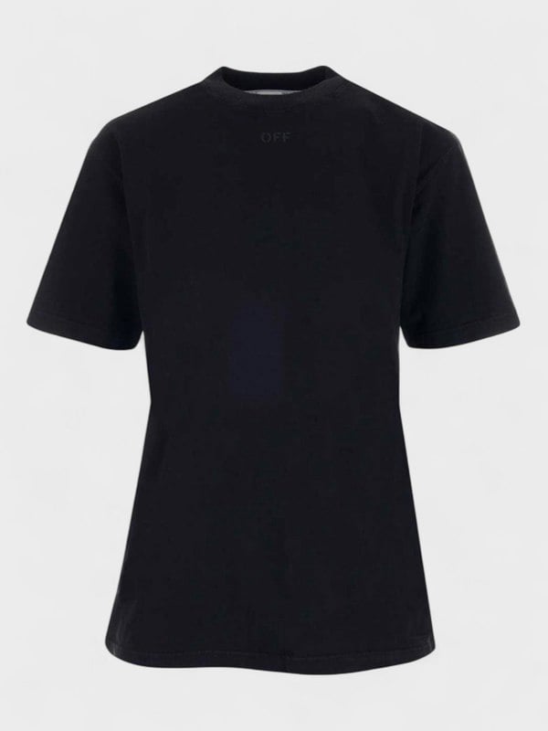 Off-White Rubber Arrow Regular Tee Black - Womens