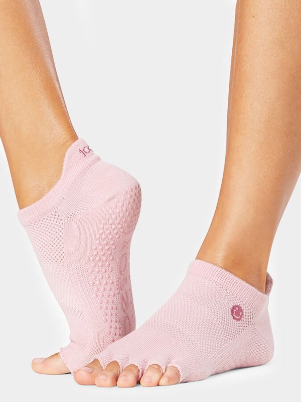 ToeSox Low Rise Half Toe Women's Yoga Grip Socks