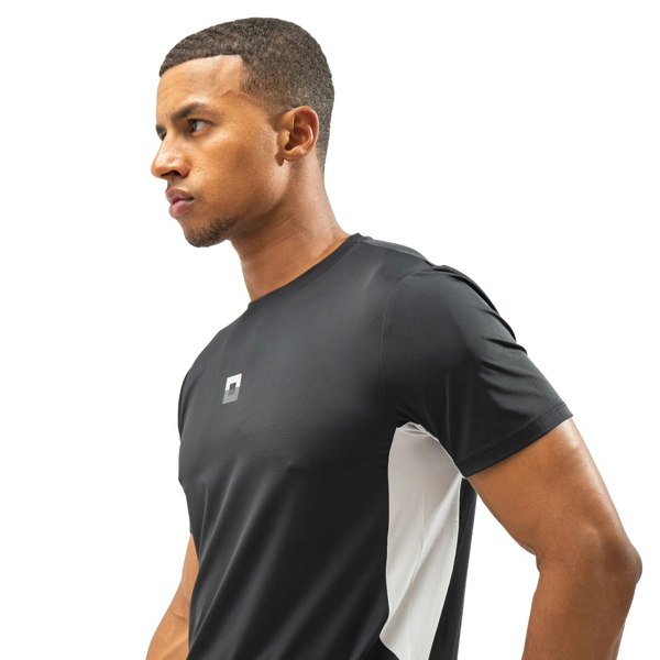 REFLECT Zone Tech T-Shirt Black/Grey