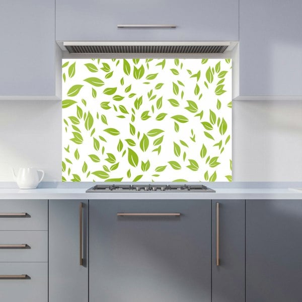 Warren Reed - Designer Green Leaves Kitchen Splashback
