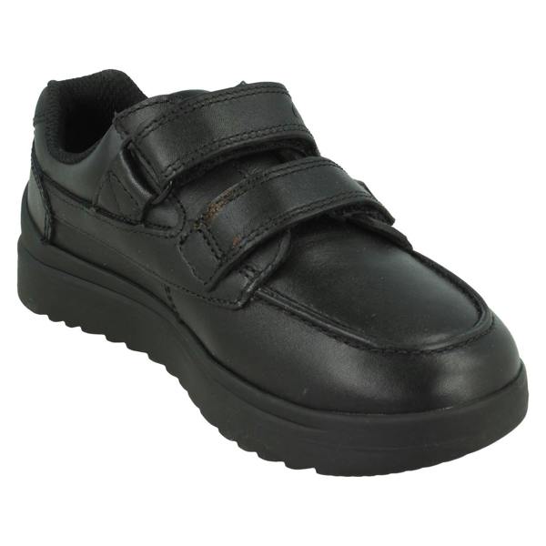Clarks Boys Clarks Formal Hook & Loop School Shoes Keelan Flare K