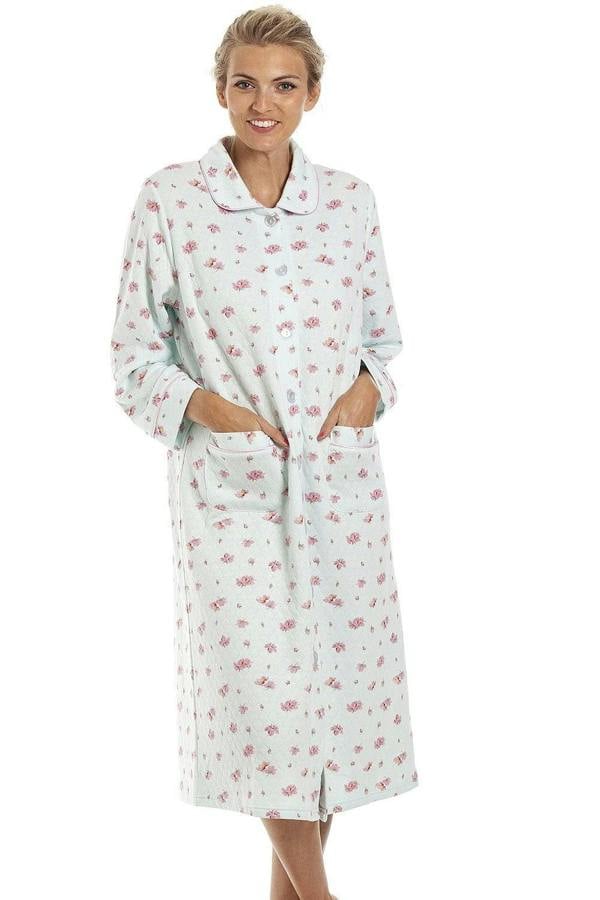 Womens Mock Quilted Housecoats