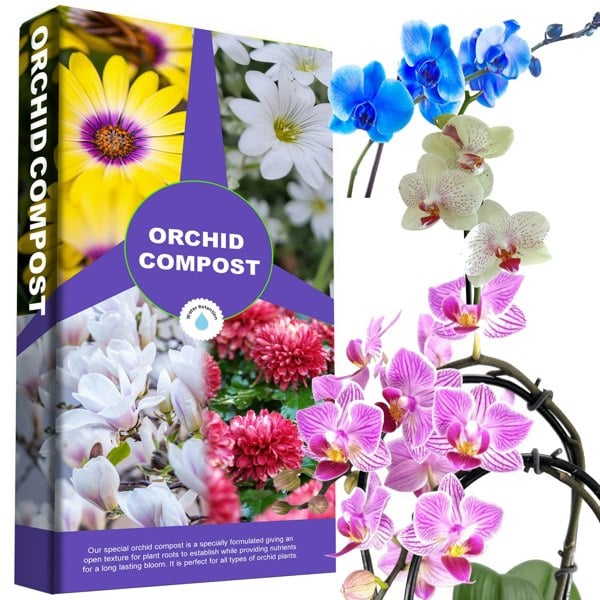 50 Litres (5 x 10 Litres) Orchid Potting Compost Mix For Lovely Orchid Plants Stronger Roots