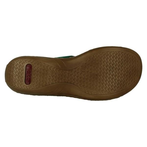 Rieker Ladies Rieker Slip On Adjustable Strap Summer Mules 60894