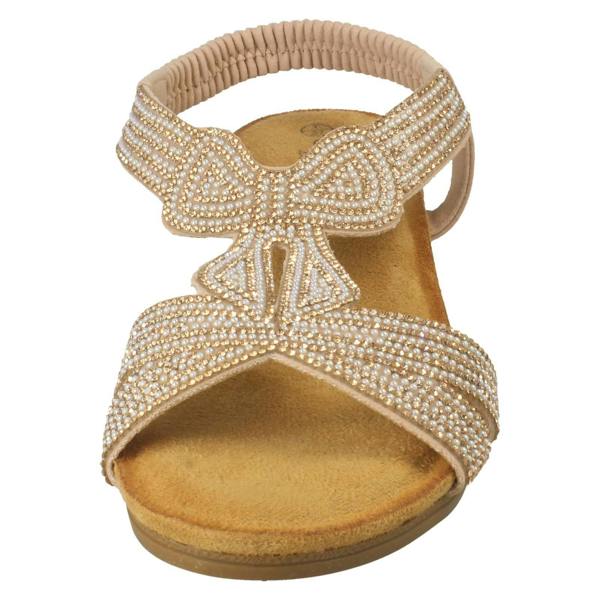 Savannah Ladies Savannah Wedge Heeled Sandals F12127