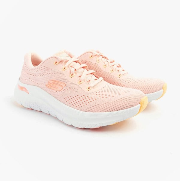 Skechers ARCH FIT 2.0 - BIG LEAGUE Womens Trainers Pink