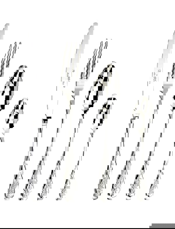 Arthur Price Morris & Co. 'Blackthorn' stainless steel 24 piece 6 person Gift Boxed cutlery set