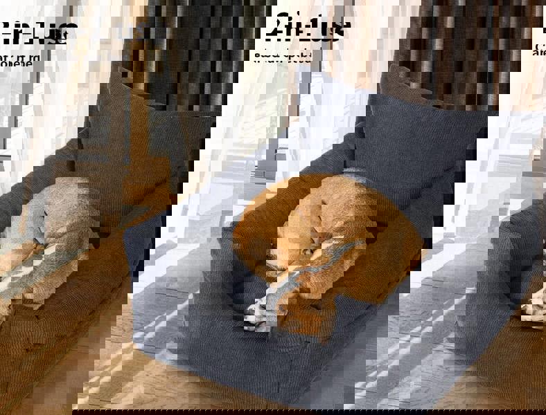 Skylos Pet Car Seat Dog Booster Mat Portable Large Travel Bed Removable Washable