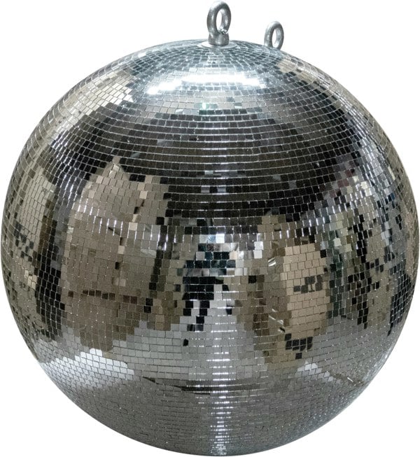 FX Lab FXLab Professional 60cm Silver Mirror Ball with 10mm Facets and Fibreglass Core