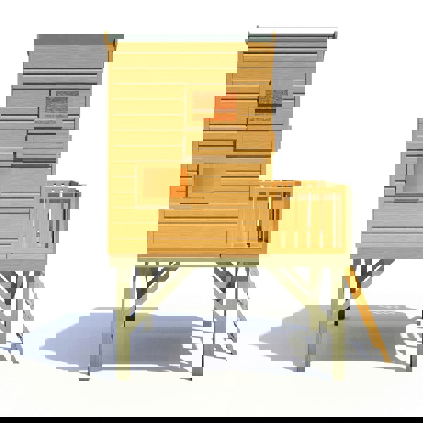 Shire Command Post on Platform 6x4 Childrens Playhouse with 12mm Shiplap cladding - Best Shed