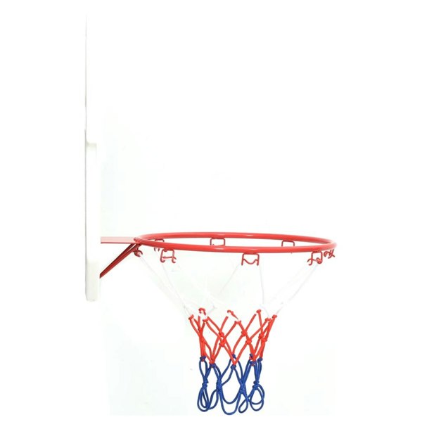 Berkfield Five Piece Wall Mounted Basketball Backboard Set 66x44.5 cm