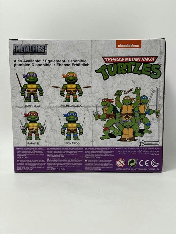 tmnt teenage mutant ninja turtles donatello 4 inch figure jada 253283003