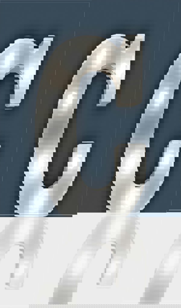 St Helens Battery Operated 3D LED Letter C Light