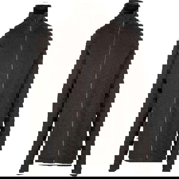 Trespass Mens Rundel Marl Fleece Jacket - Dark Grey