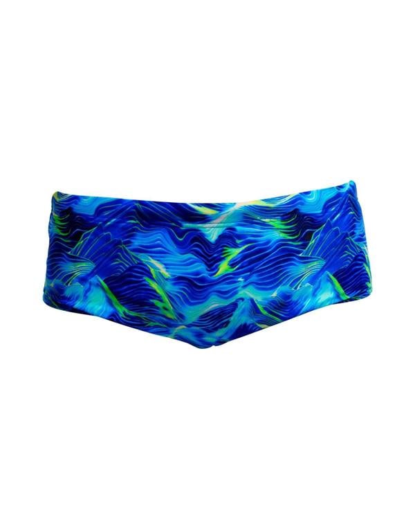 Funky Trunks Storm Chaser Sidewinder Swim Trunks - Blue