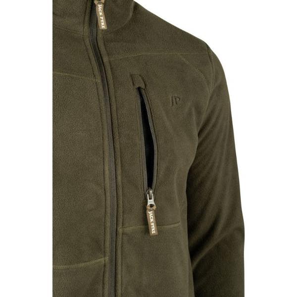 Jack Pyke waterproof fleece jacket chest pocket secure storage for farmers and shooters