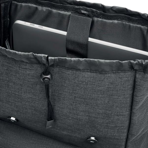 MidOcean Riga Polyester Backpack - Black - 