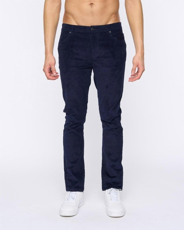 Duck and Cover Cordsome Trousers - Navy