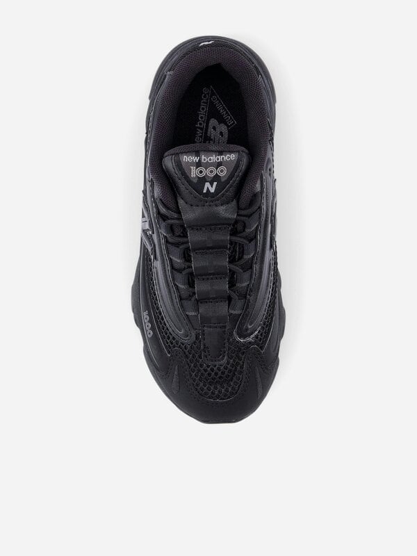 New Balance Kids 1000 Lace Trainers in Black