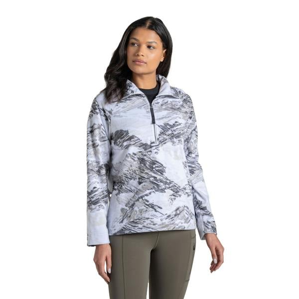 Craghoppers Womens/Ladies Annjela Mountain Fleece - Optic White - 
