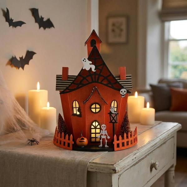 Garden Greatness Ghost LED Haunted House Halloween Decoration
