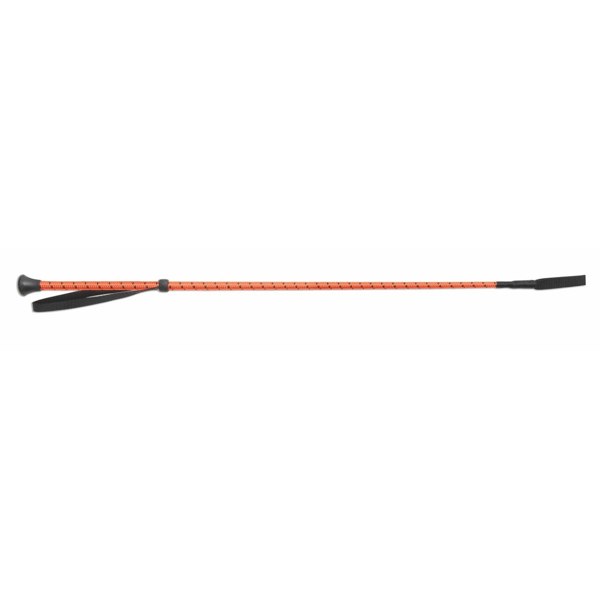 Shires Thread Stem Horse Riding Whip - Orange