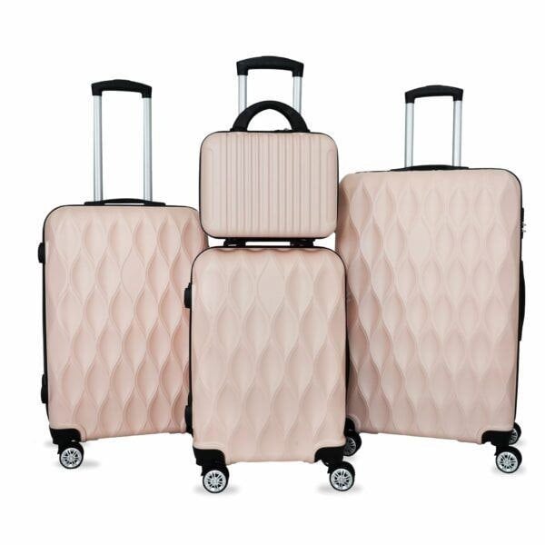 Leaper 4PCS Travel Luggage Suitcase Set