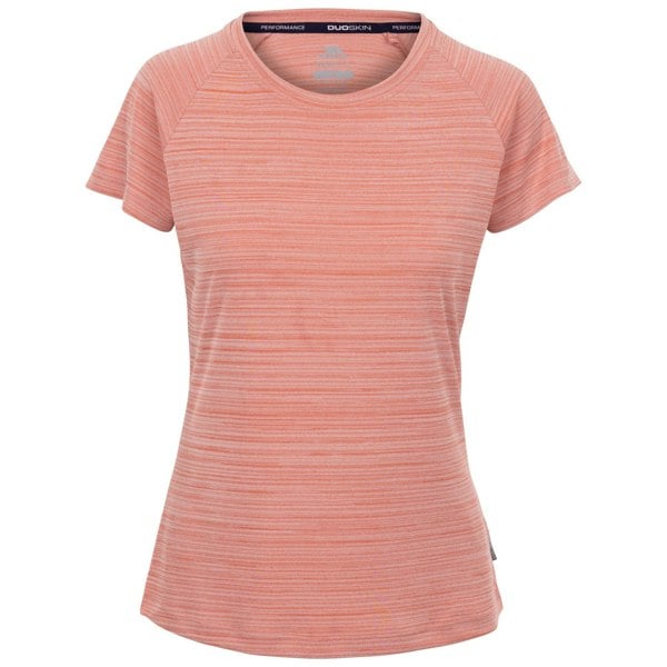 Trespass Women's Vickland TP75 Active T-Shirt - Pink Shell Marl