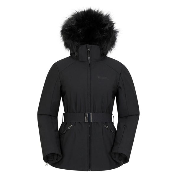 Mountain Warehouse Womens/Ladies Swiss RECCO Ski Jacket - Black