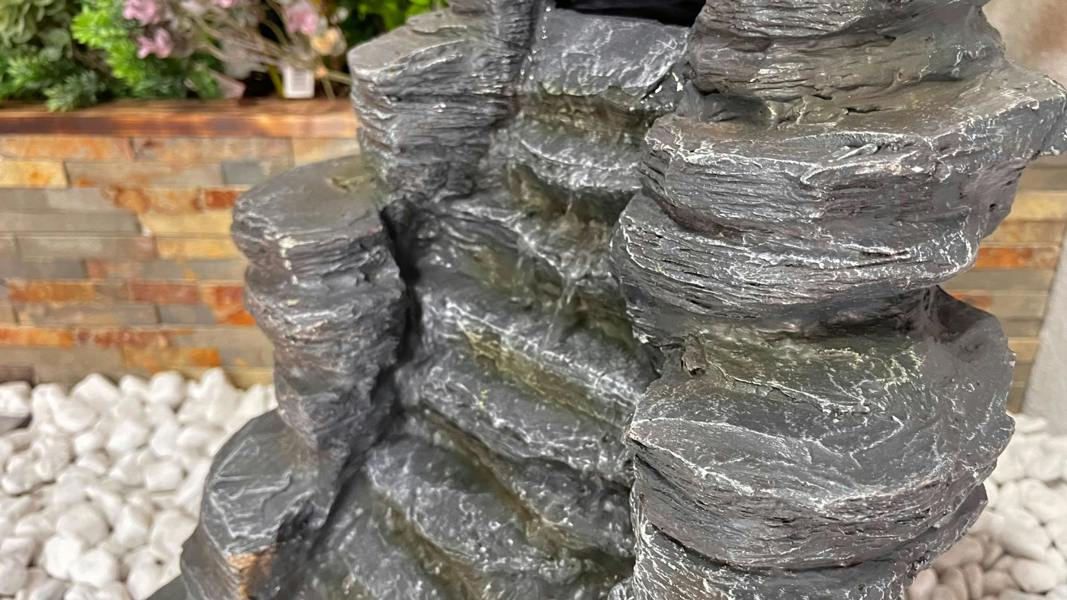 Tranquillity Water Features Mini Rock Cascade Rock Effect Water Feature