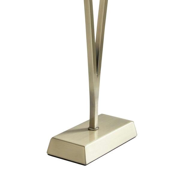 Pagazzi Lighting Lizzie Antique Brass & Champagne Touch Table Lamp