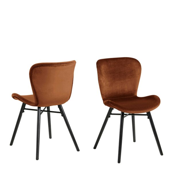 Wyld Haus Set of 2 Acorn Upholstered Dining Chairs
