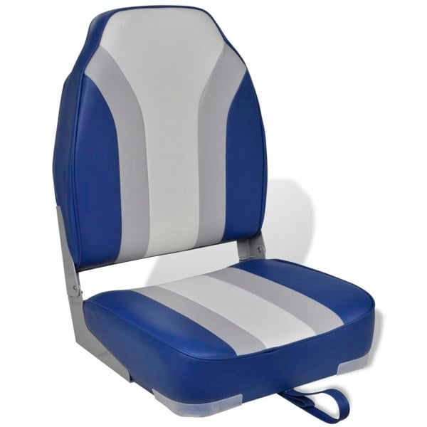 Berkfield Foldable Boat Chair High Backrest